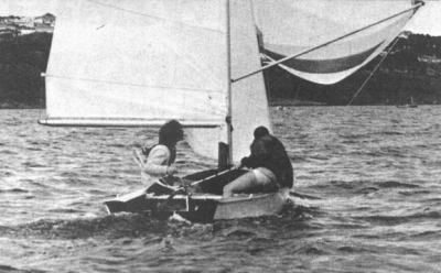 Photo: the boat at the 1974 Worlds